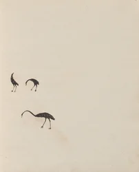 Kwatkwat people - (Birds) Sketchbook mainly of activities of Aboriginals and Whites